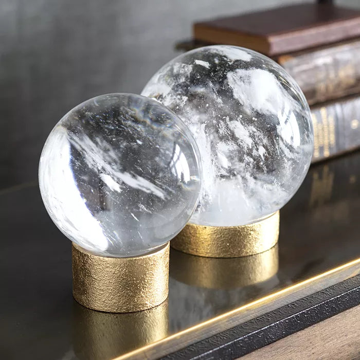 Regina Andrews Large Odessa Crystal Sphere