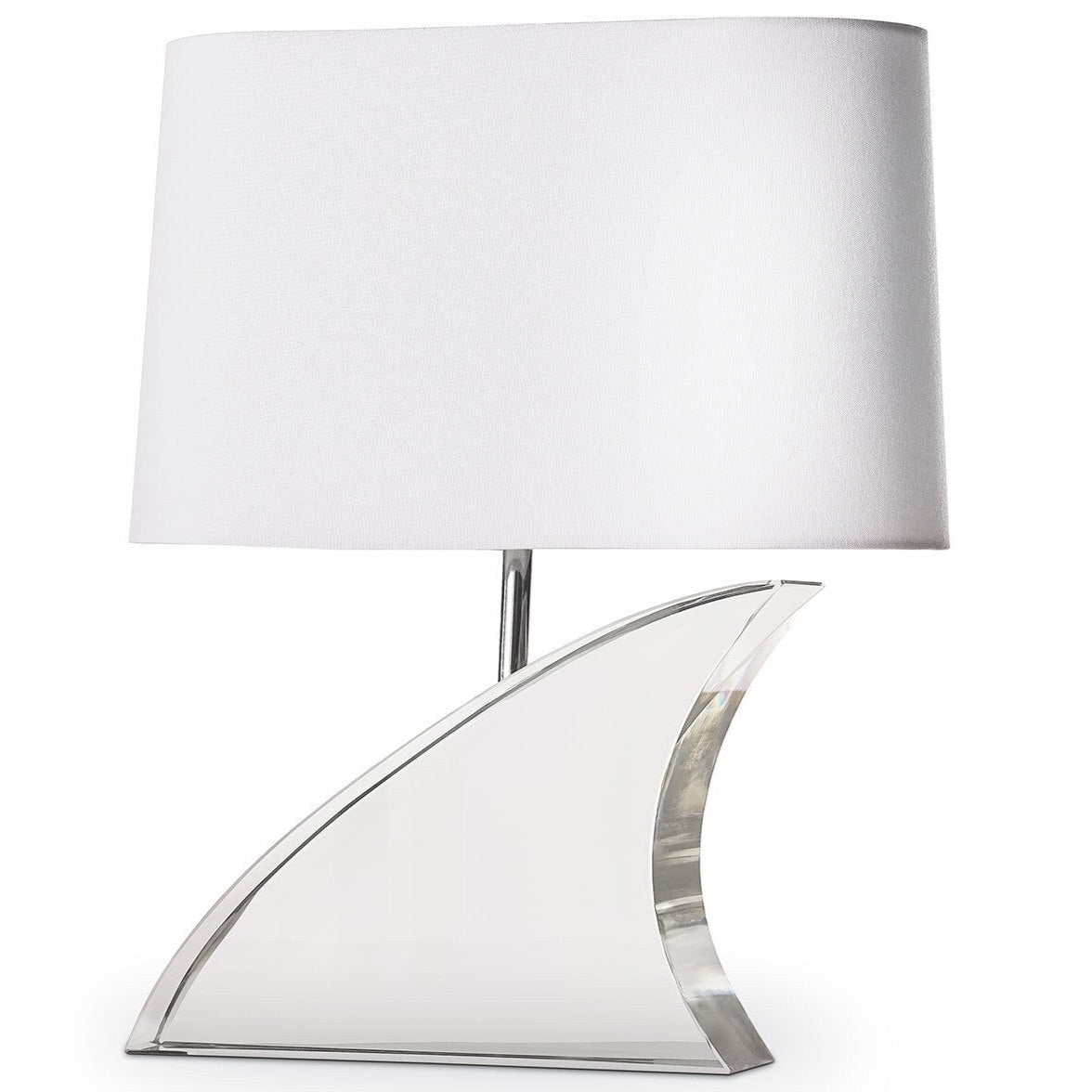 Fin Crystal Table Lamp