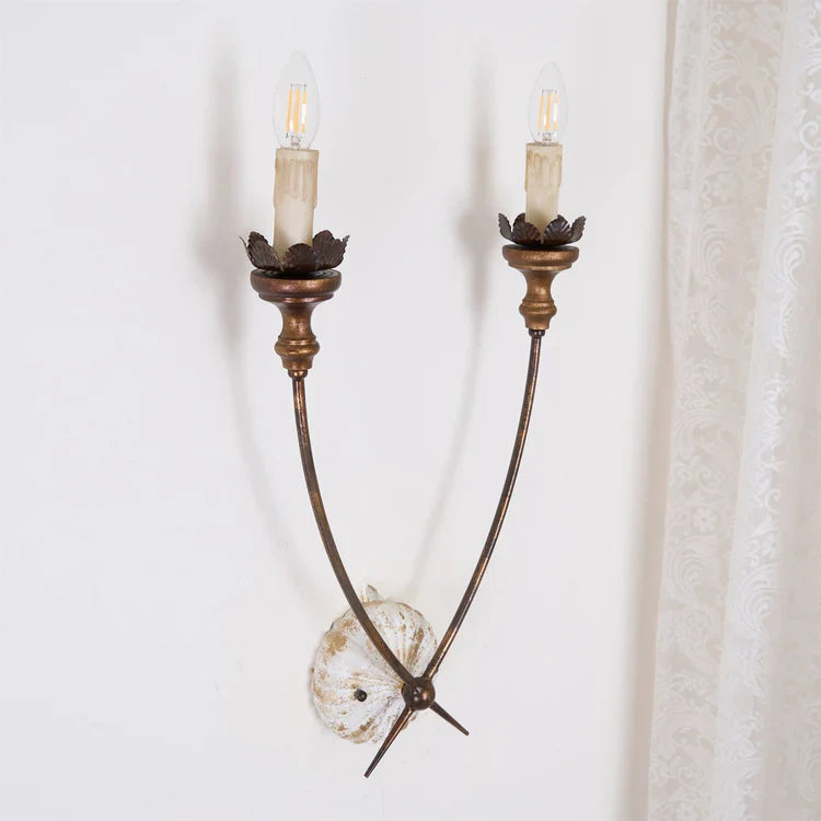 Aidan Gray Hassalt Distressed Wall Sconce