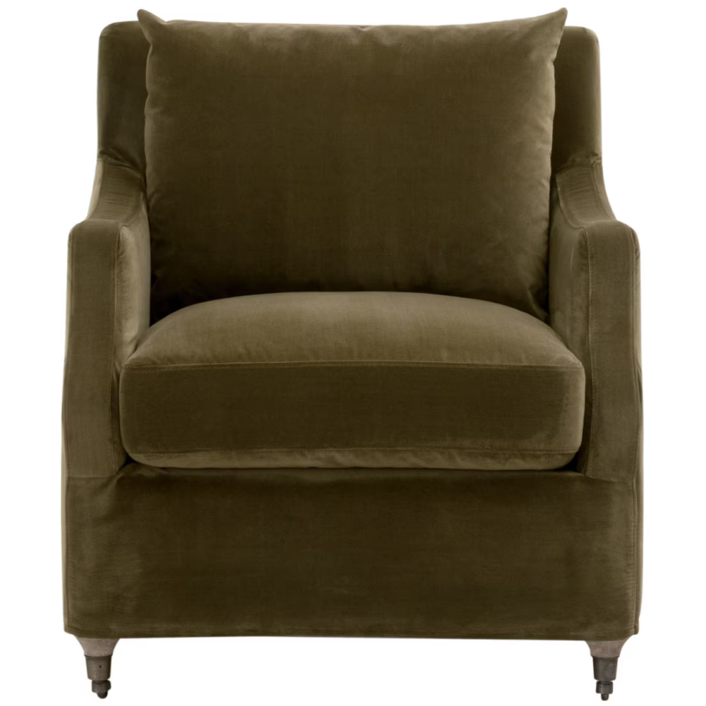Jade Slipcover Club Chair