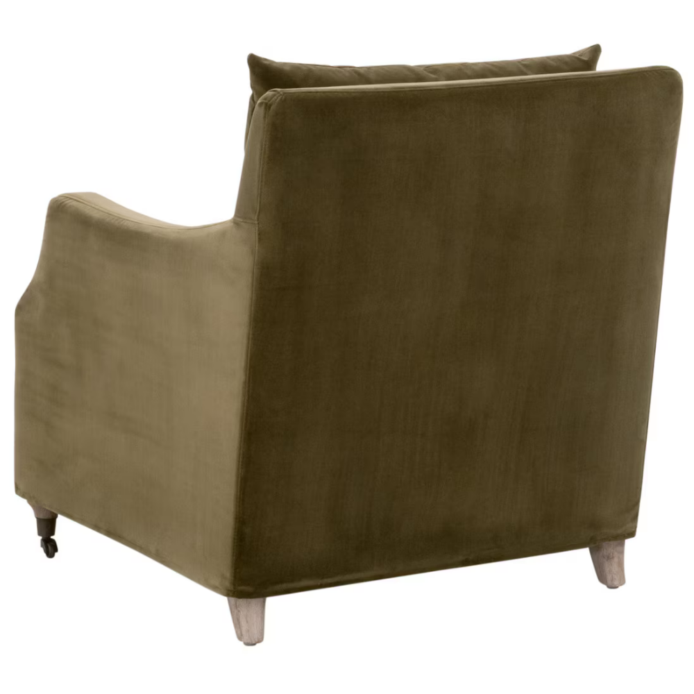 Jade Slipcover Club Chair