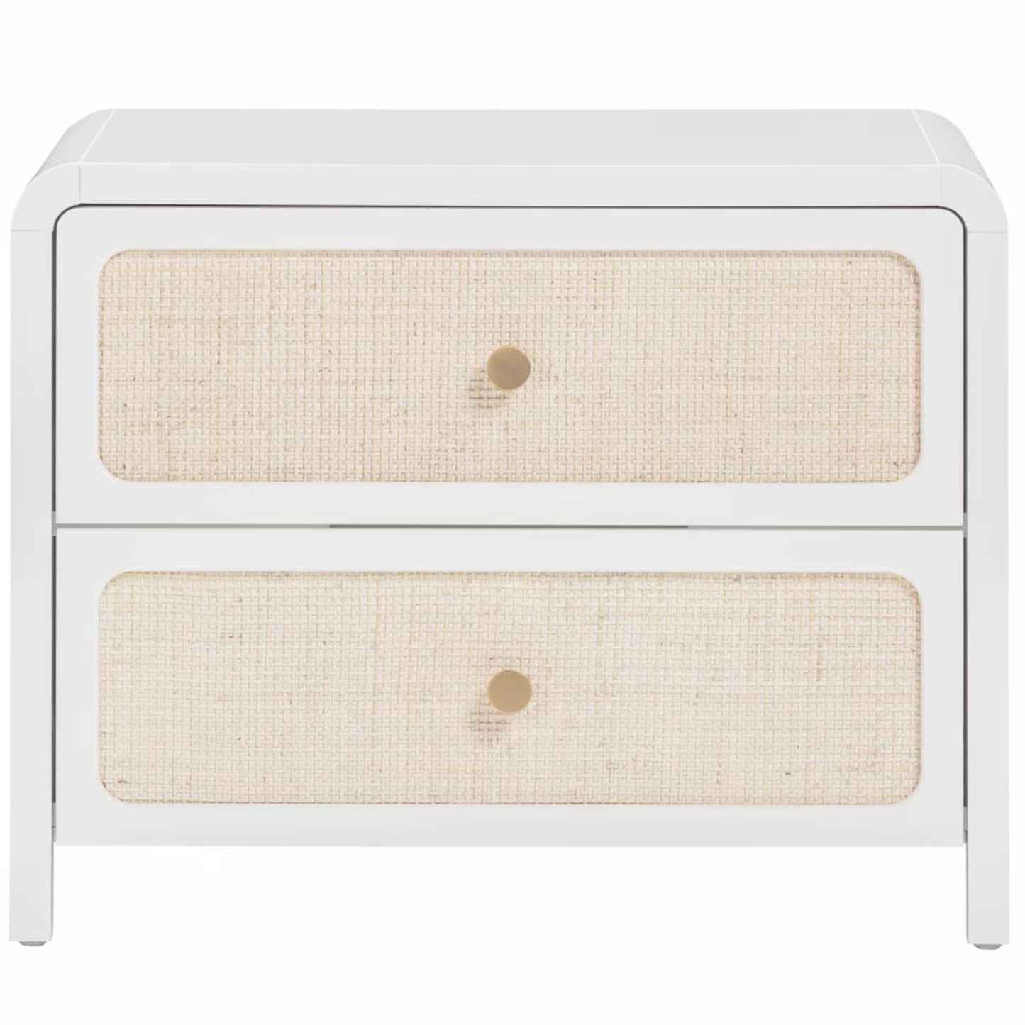 Starling Rattan 2 Drawer Nightstand