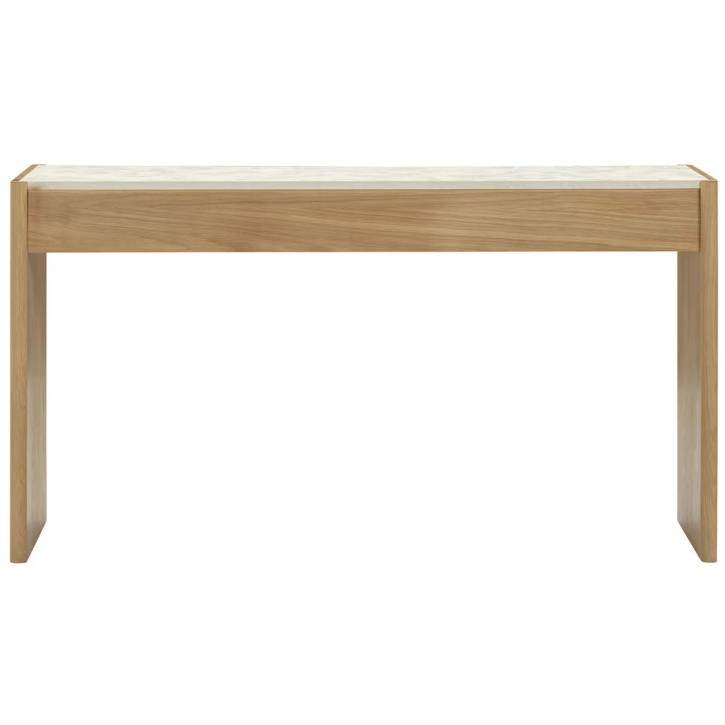 Sage Natural Oak Console Desk