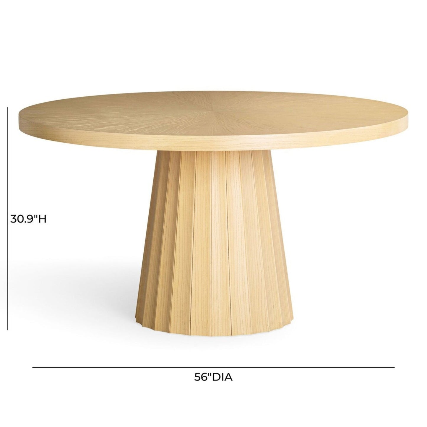 Cath Natural Round Dining Table