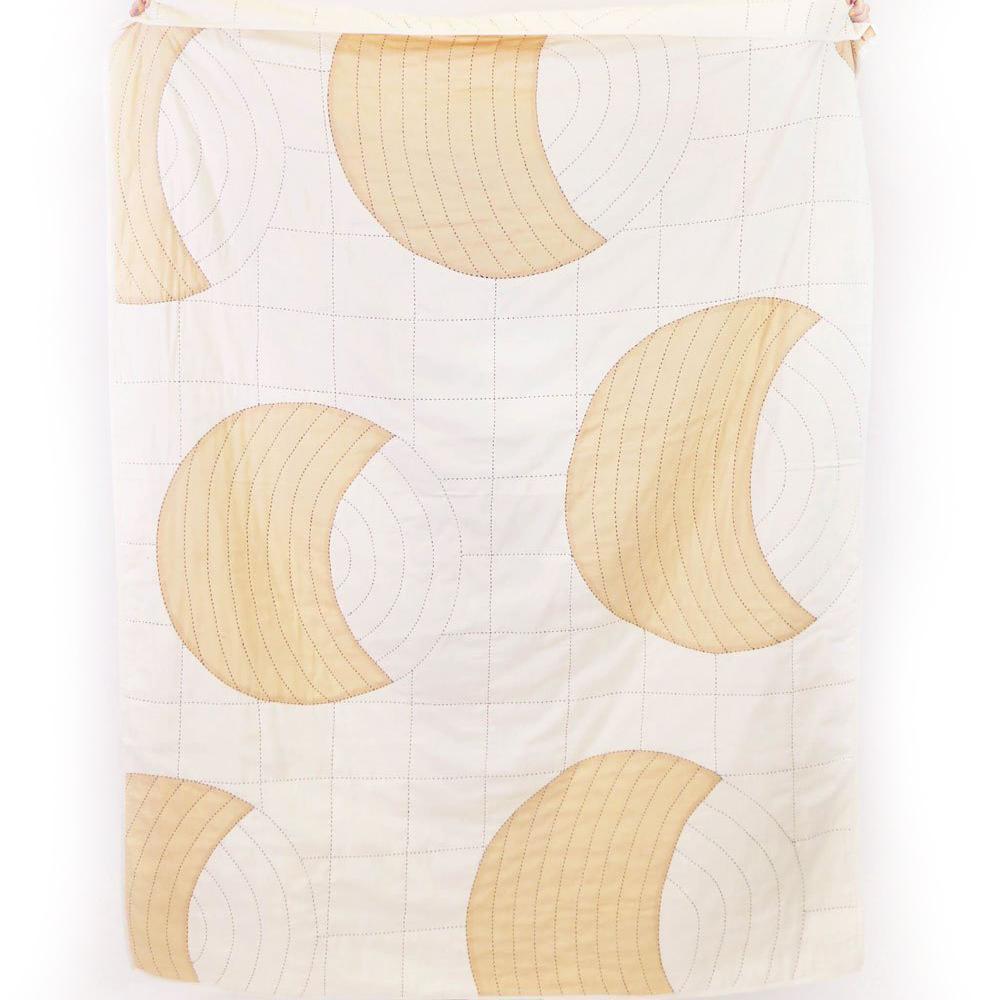 Crescent Lattice Quilt Throw