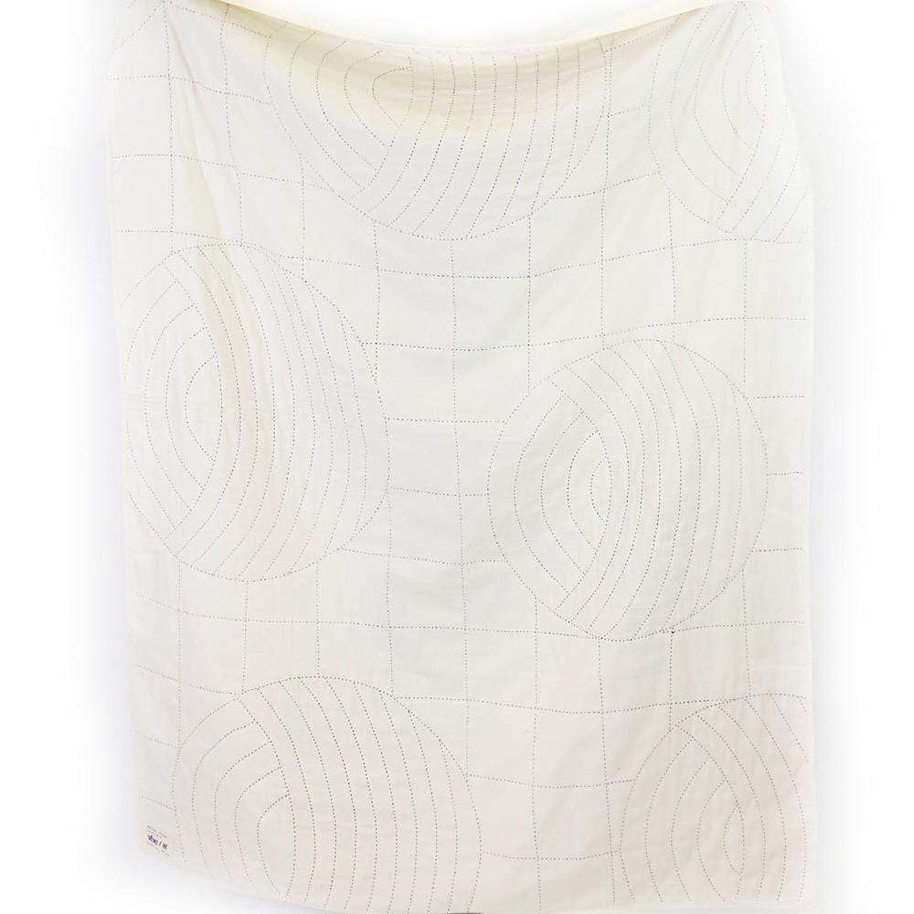 Crescent Lattice Quilt Throw