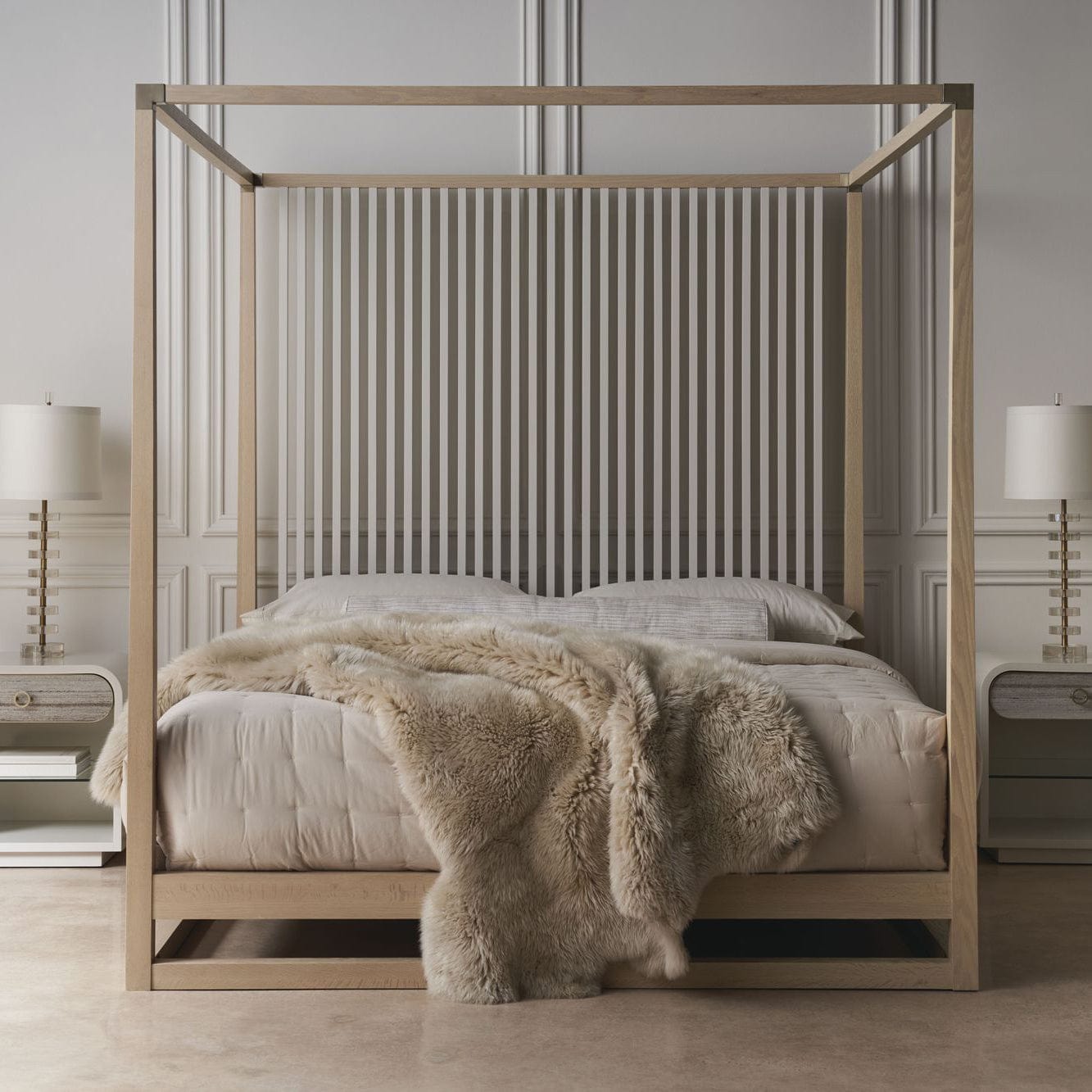 Pinstripe Light Bed