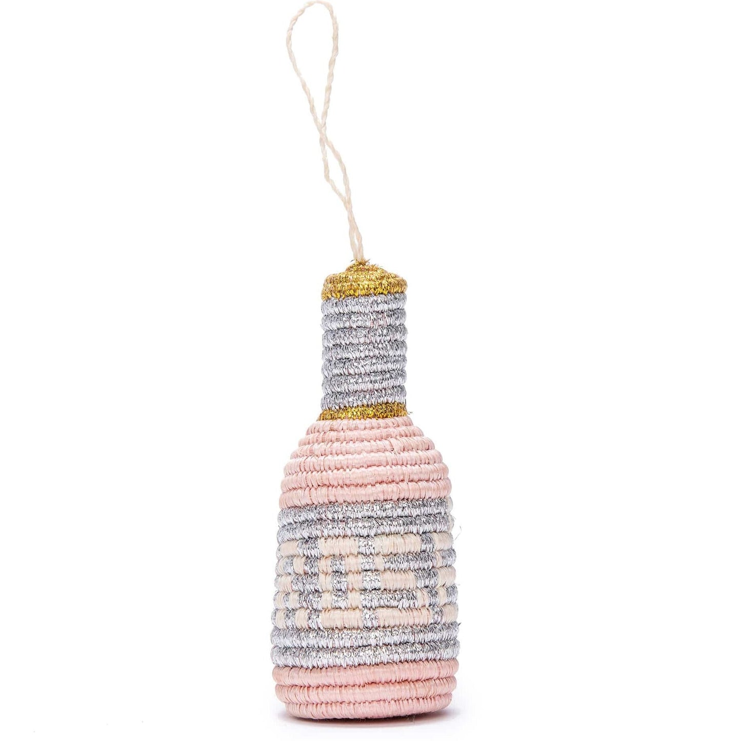 Rosé Bottle Ornament