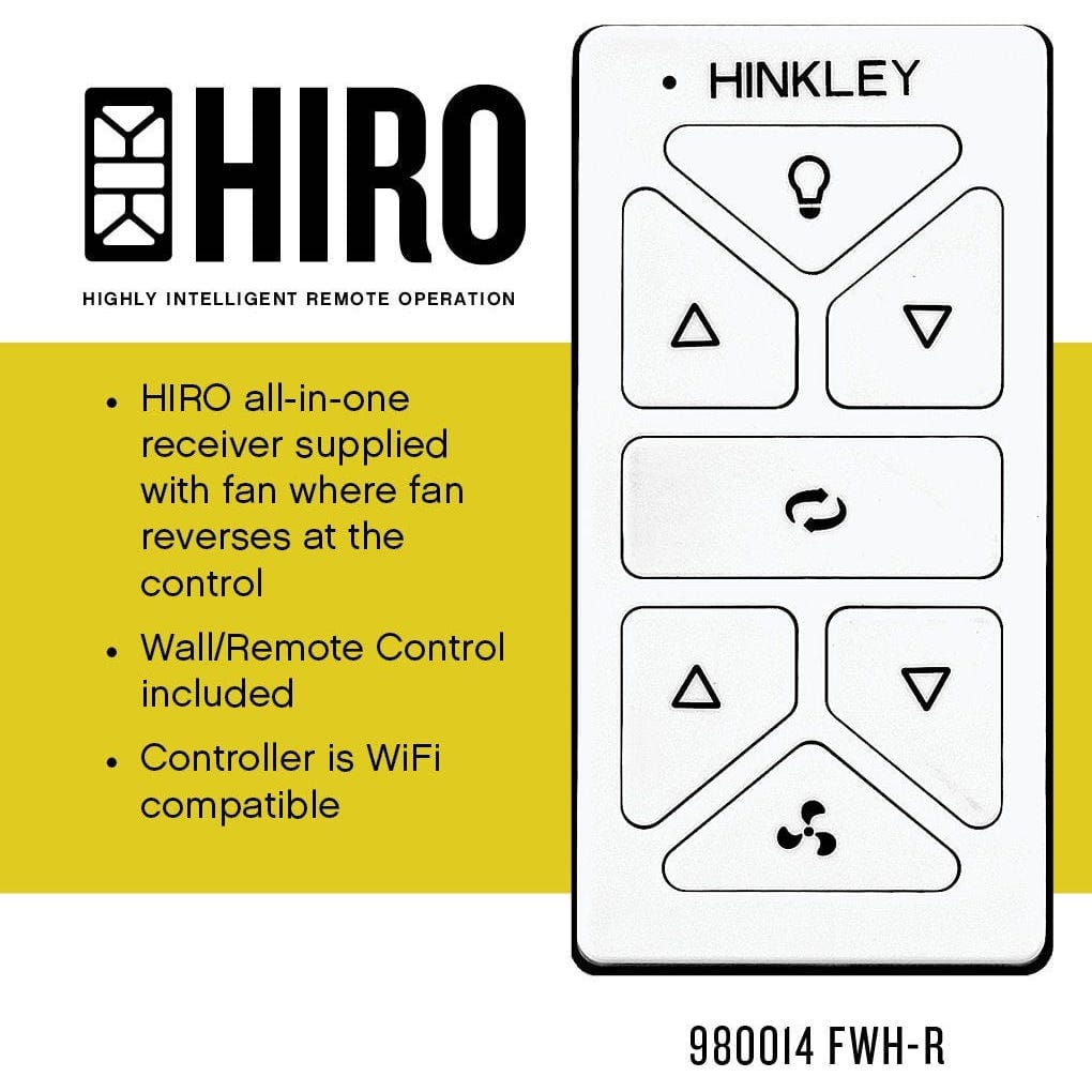 Hinkley White Neo 52" LED Fan