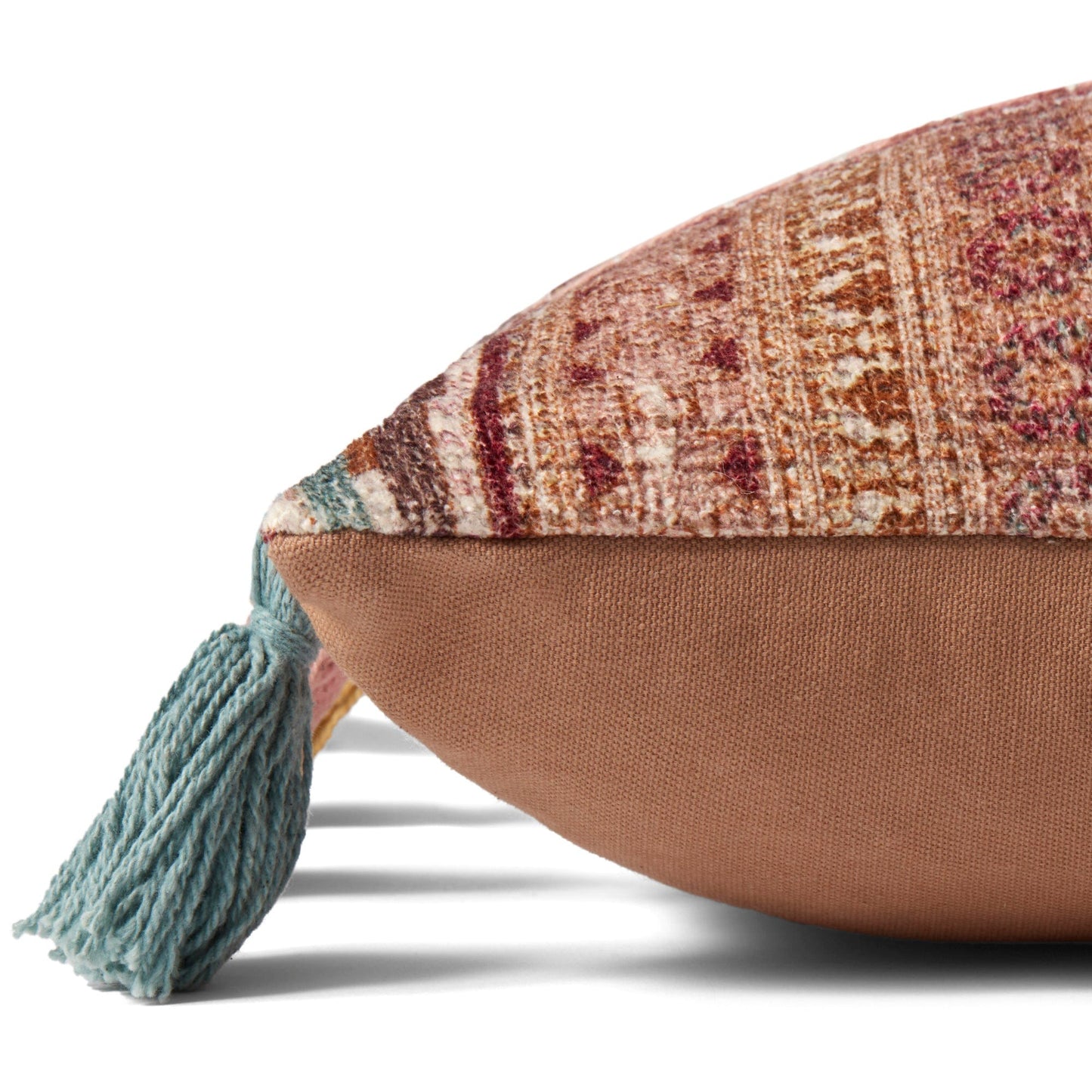 Loloi Down Pillow - Brick/Multi
