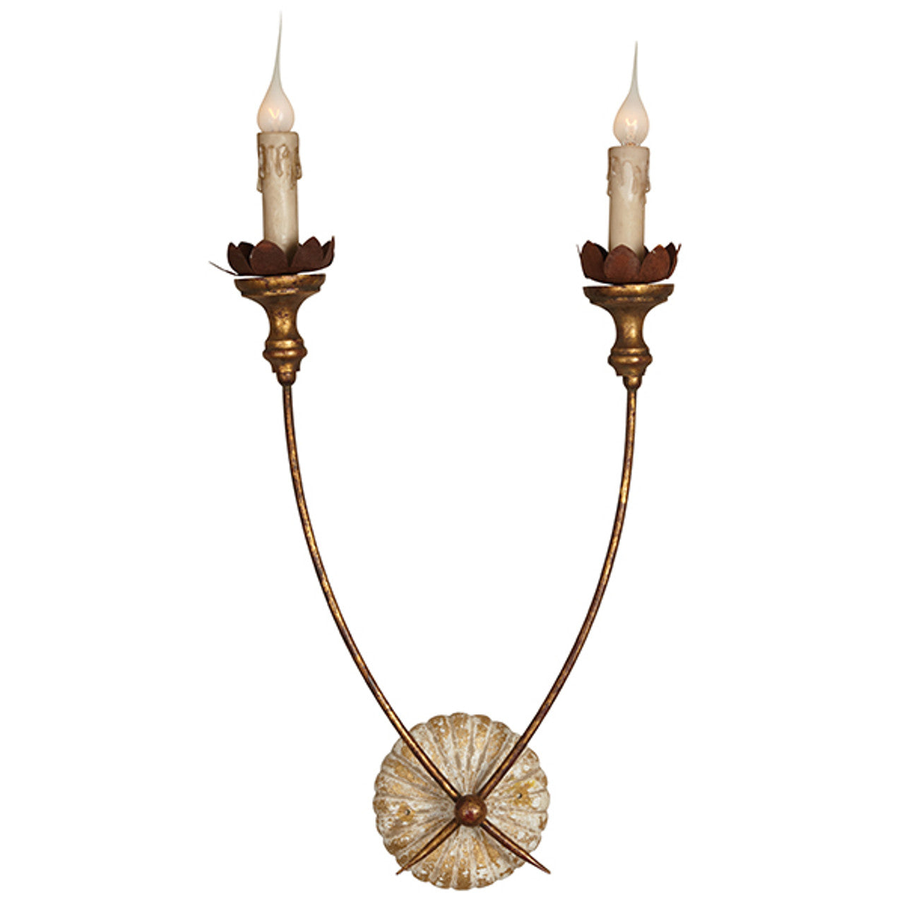 Aidan Gray Hassalt Distressed Wall Sconce