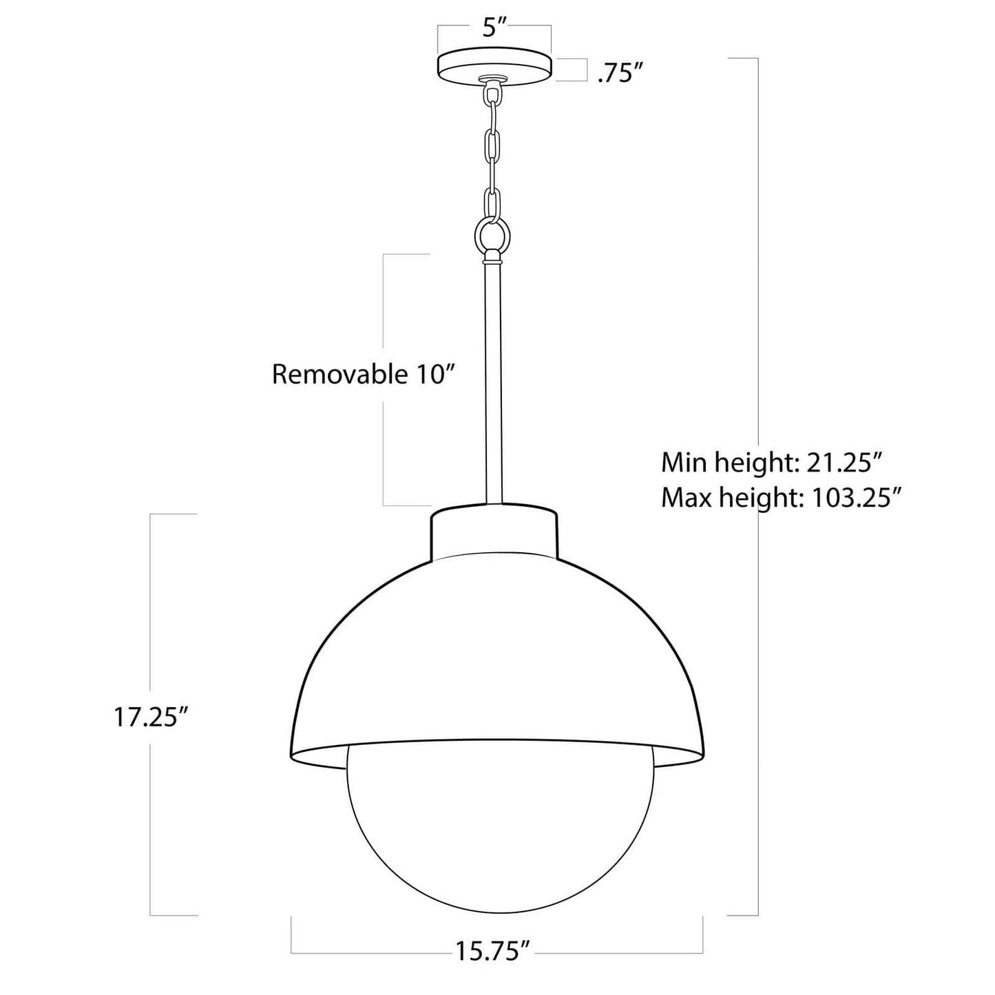 Regina Andrew Montreux Pendant
