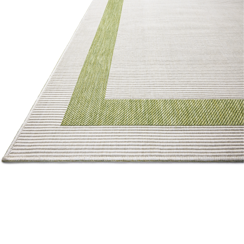 Easton Indoor/Outdoor Green/Ivory Rug