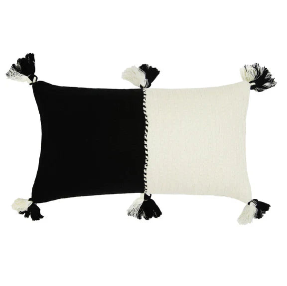 Antigua Pillow Black & White