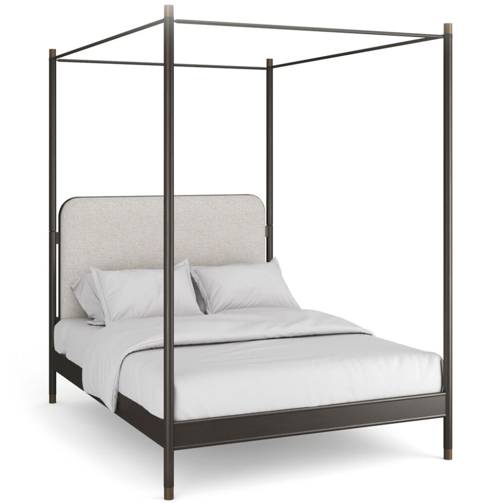 Campaign Bed with Canopy