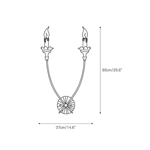 Aidan Gray Hassalt Distressed Wall Sconce