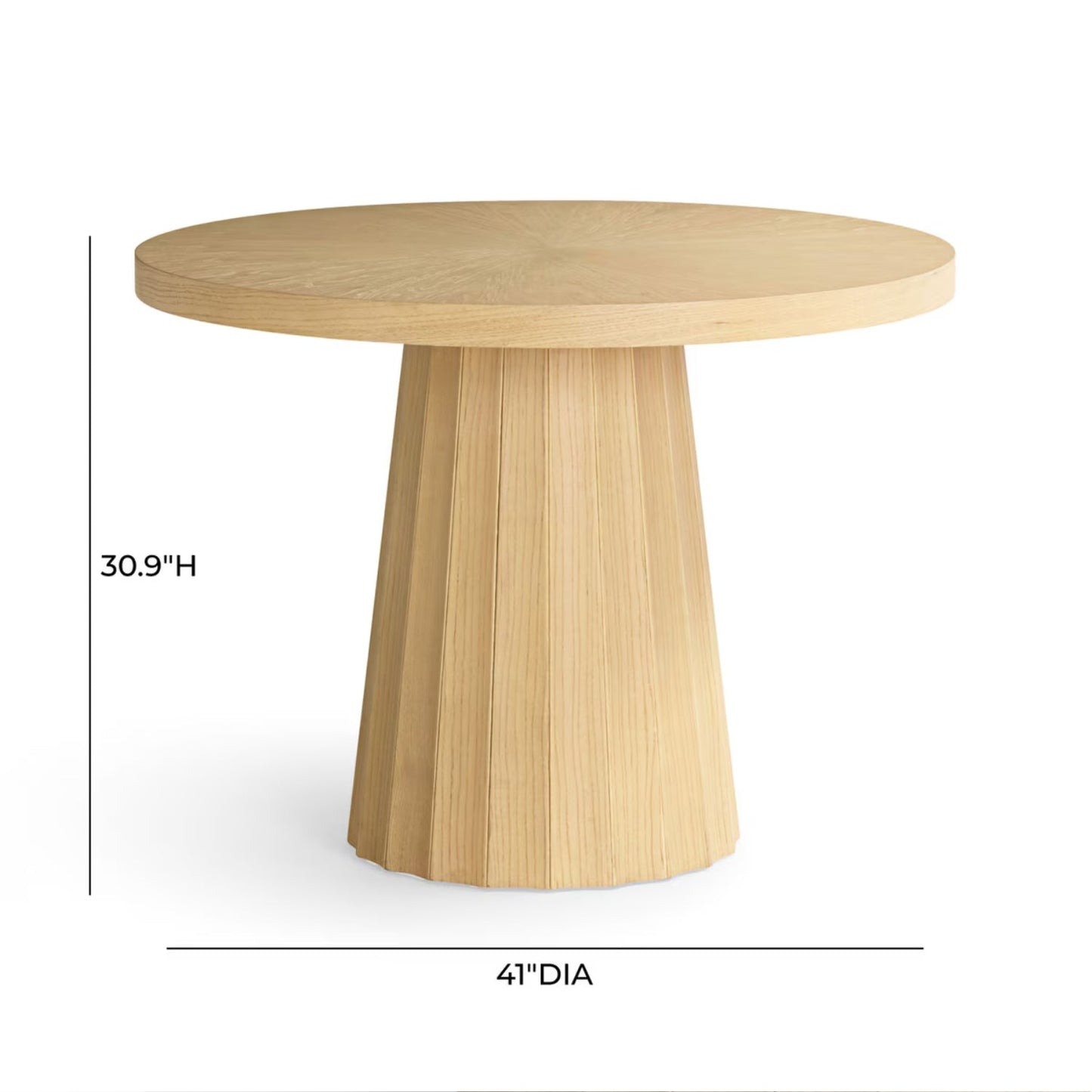 Cath Natural Round Dining Table