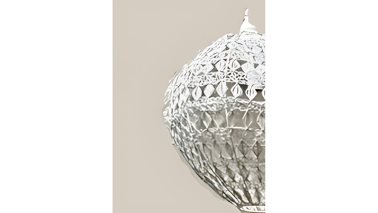 Justina Blakeney White Pendant