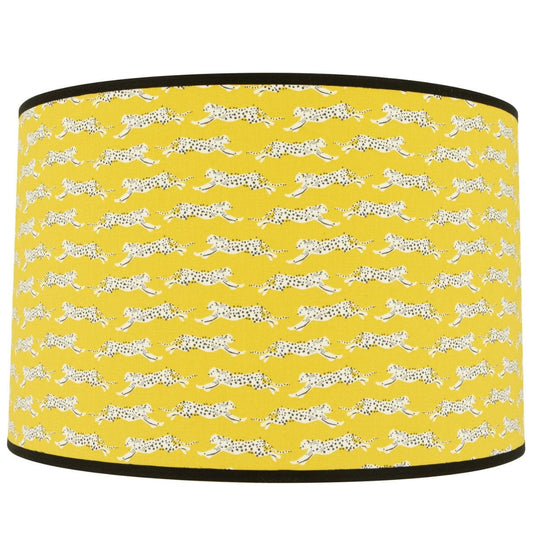 Abbey Rose Leaping Leopard Lamp Shade