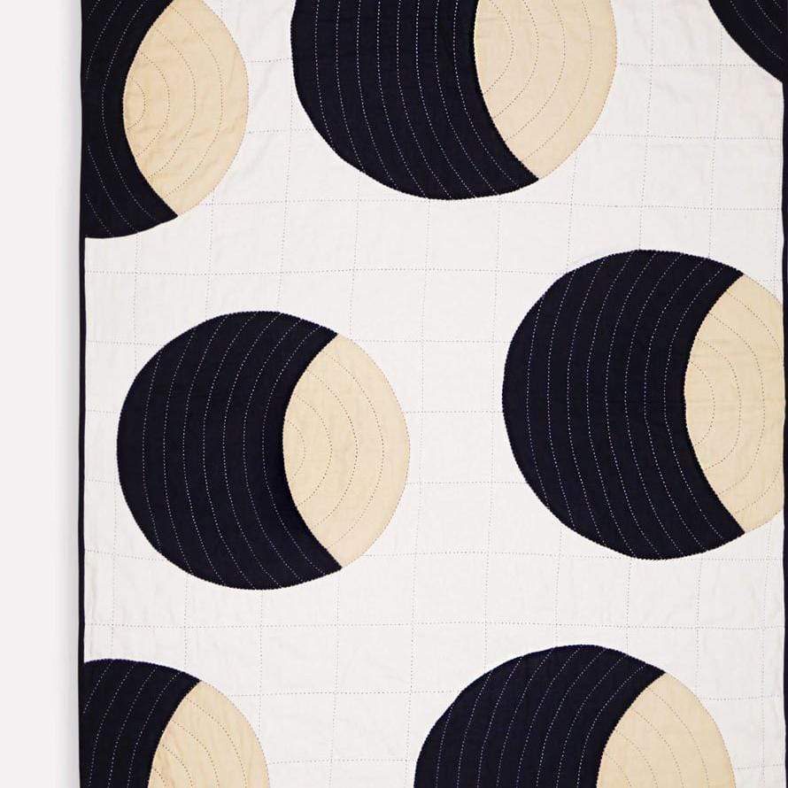 Crescent Lattice Quilt Throw