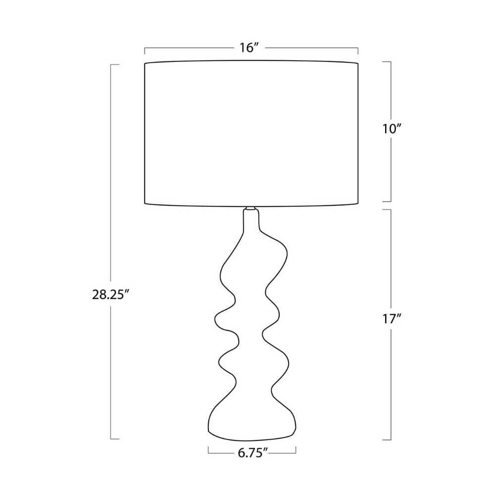 Blobby Table Lamp