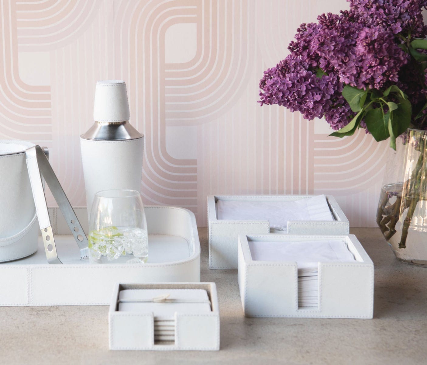 Brisbane Bright White Bar Collection