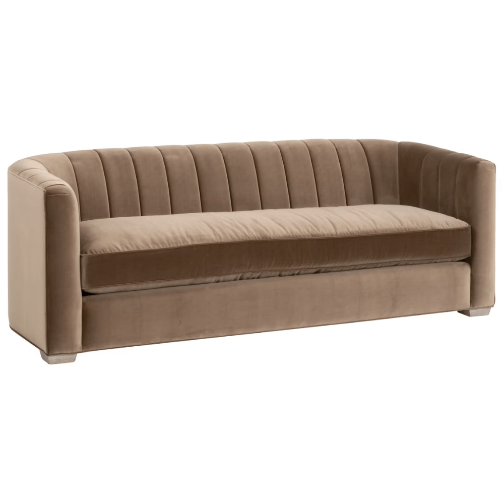 Bronx 87" Channel Back Sofa