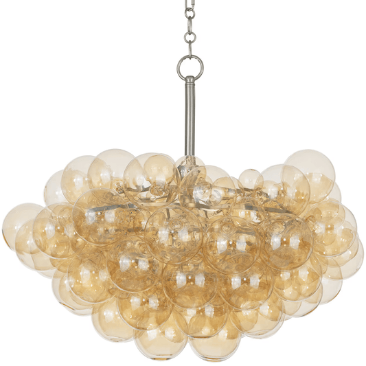 Bubbles Amber Chandelier