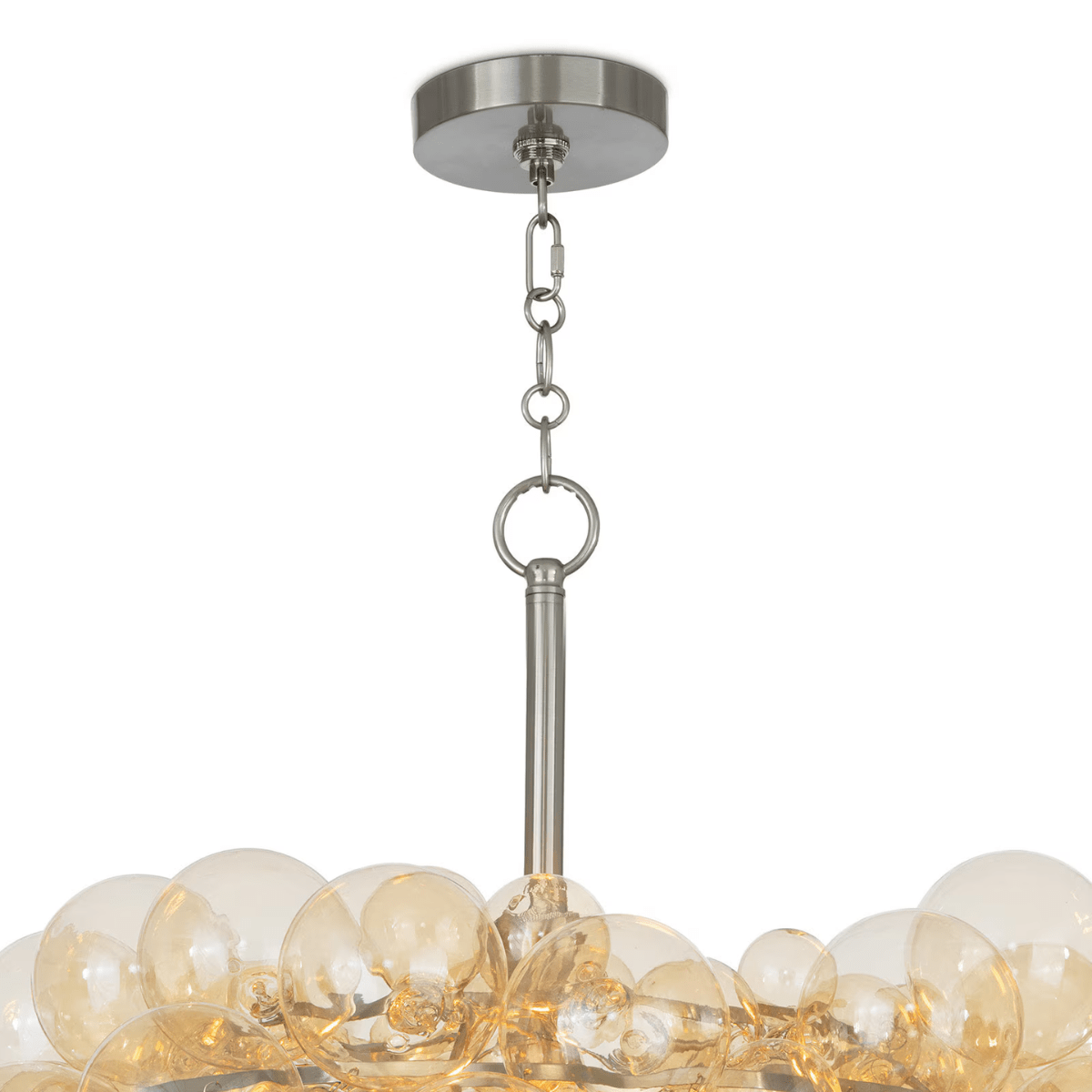 Bubbles Amber Chandelier