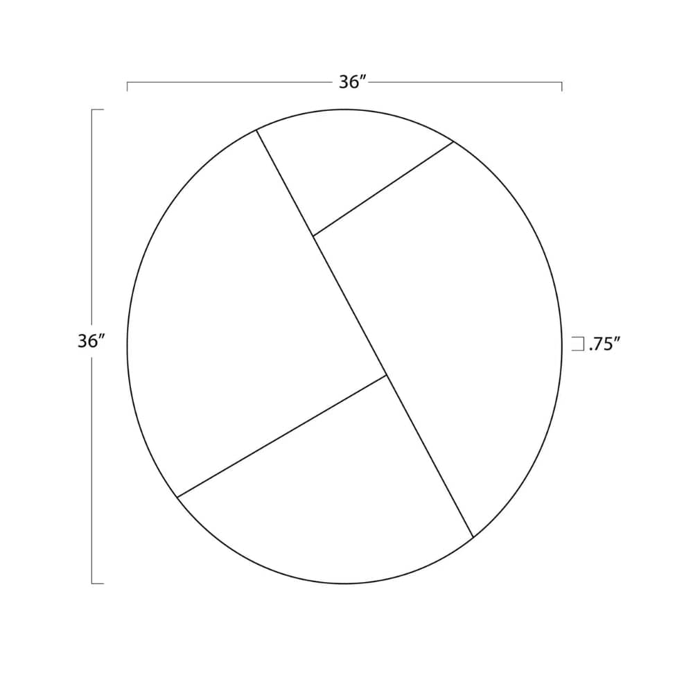 Iris Round Mirror